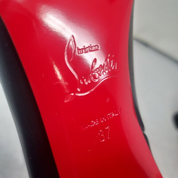 Christian Louboutin Black Leather Turelastic Chelsea Boot - Picture 4 of 12